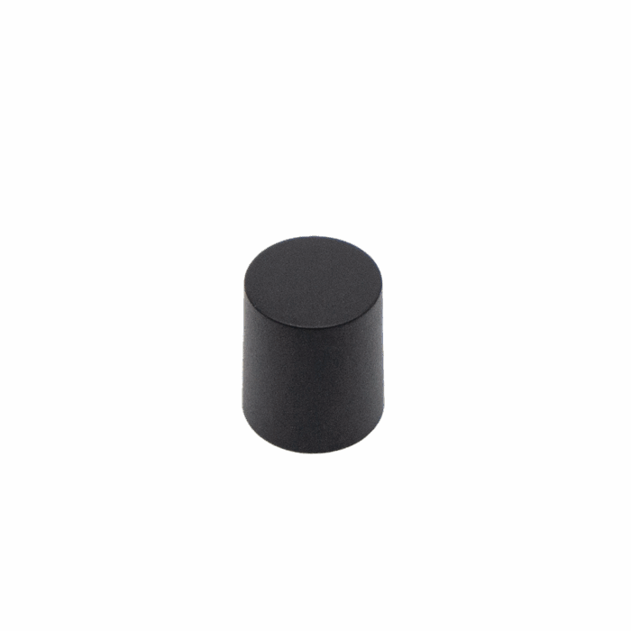 Knob plastic 13mm black